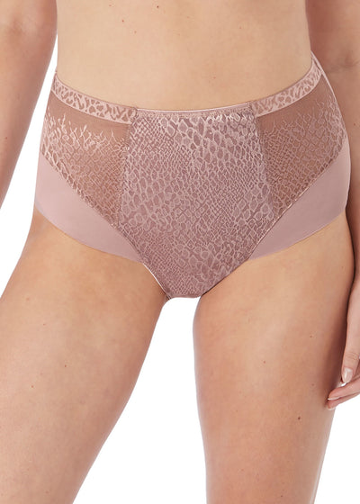 Envisage High Waist Brief - Taupe