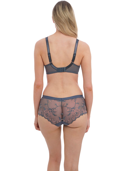 Aubree Side Support Bra - Shadow Rose