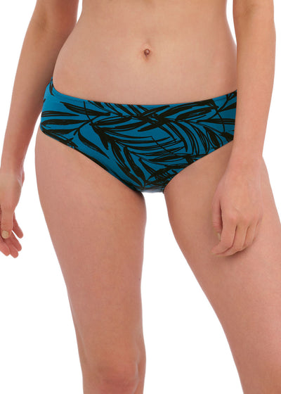Palmetto Bay Mid-Rise Bikini Brief - Zen Blue