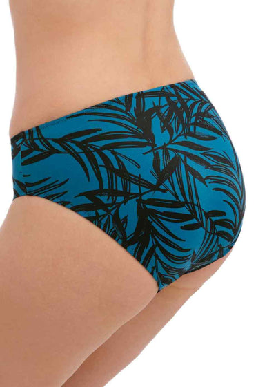 Palmetto Bay Mid-Rise Bikini Brief - Zen Blue