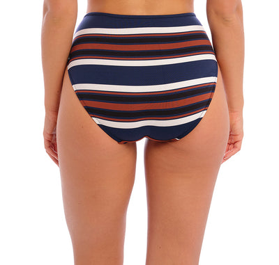 Ocean Cove High Waist Bikini Brief - Deep Sea