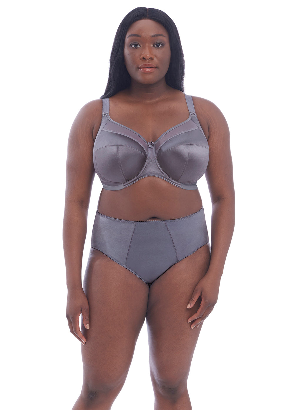 Keira Banded Bra - Blue Granite