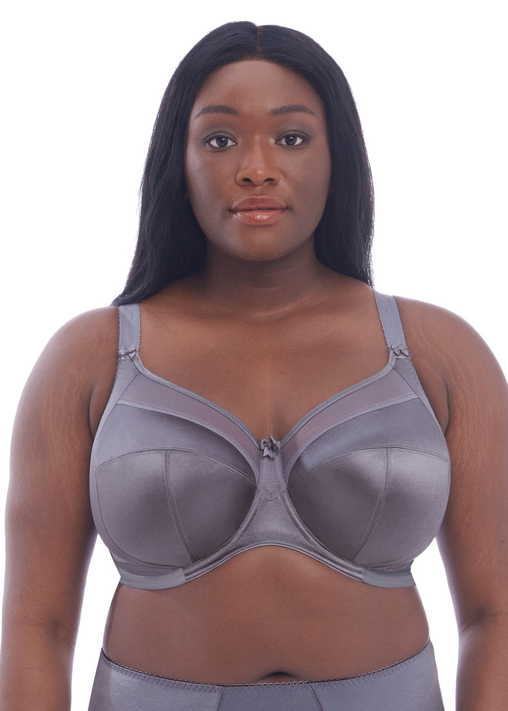 Keira Banded Bra - Blue Granite