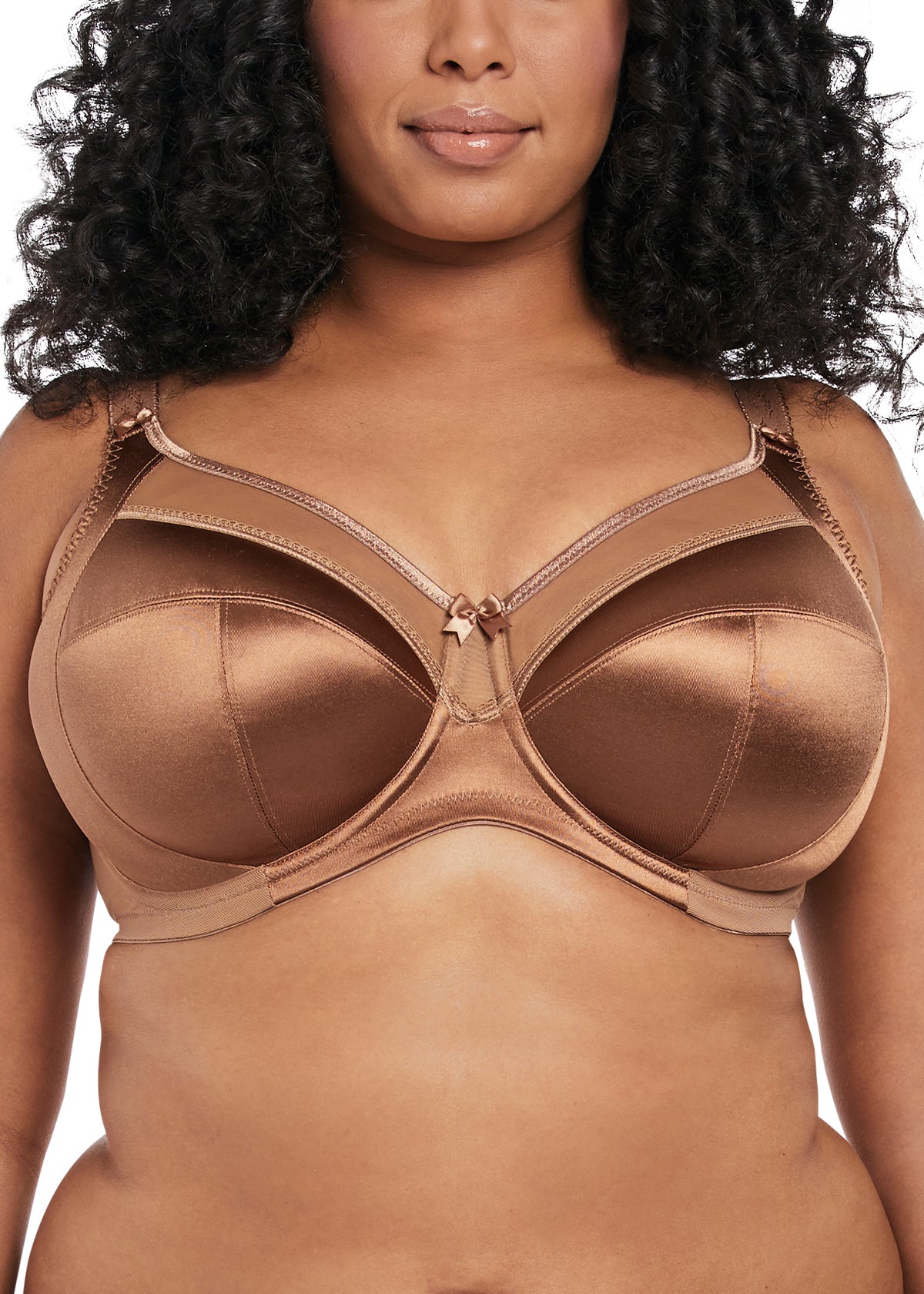 Keira Banded Bra - Cinnamon