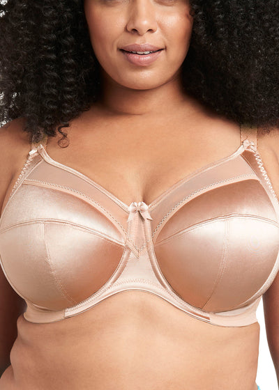 Keira Banded Bra - Fawn
