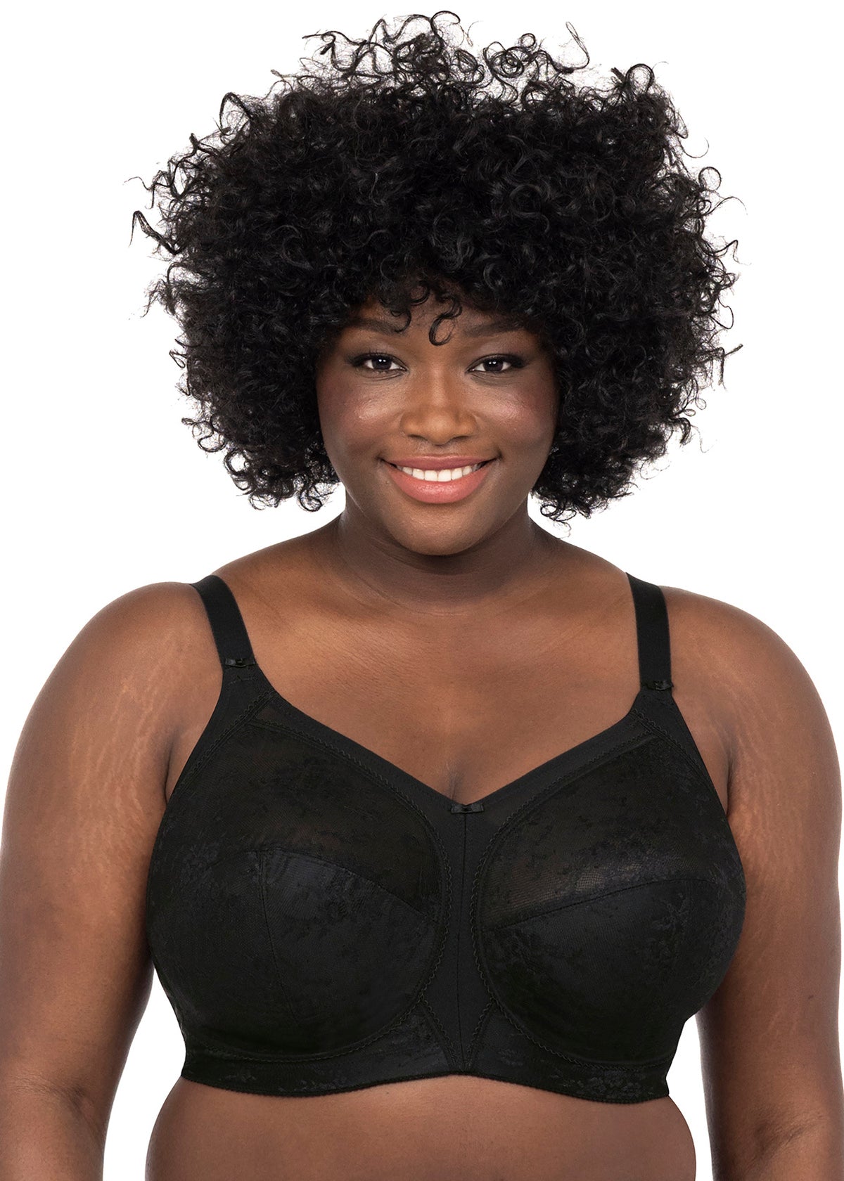 Verity Wireless Soft Cup Bra - Black