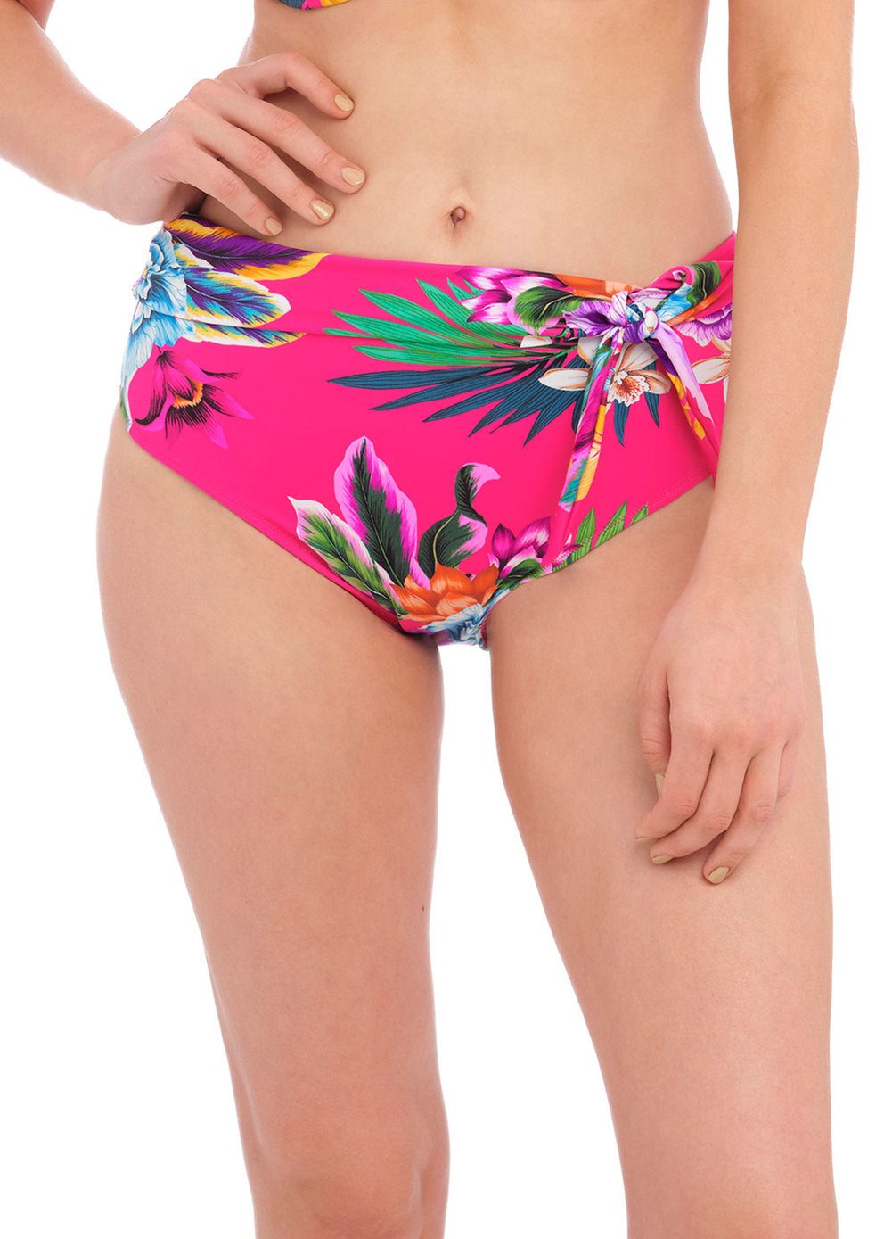 Halkidiki High Waist Bikini - Orchid