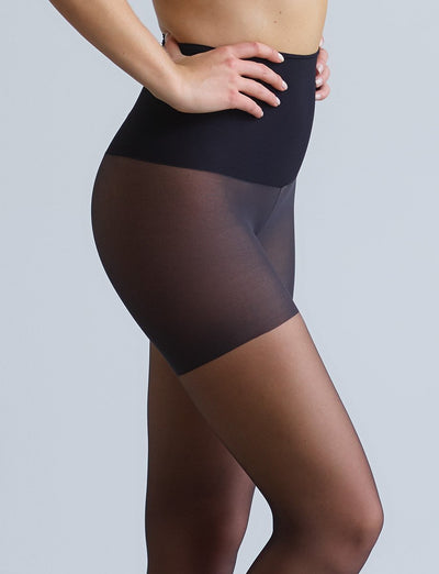 The Keeper Sheer Control Tights - Black