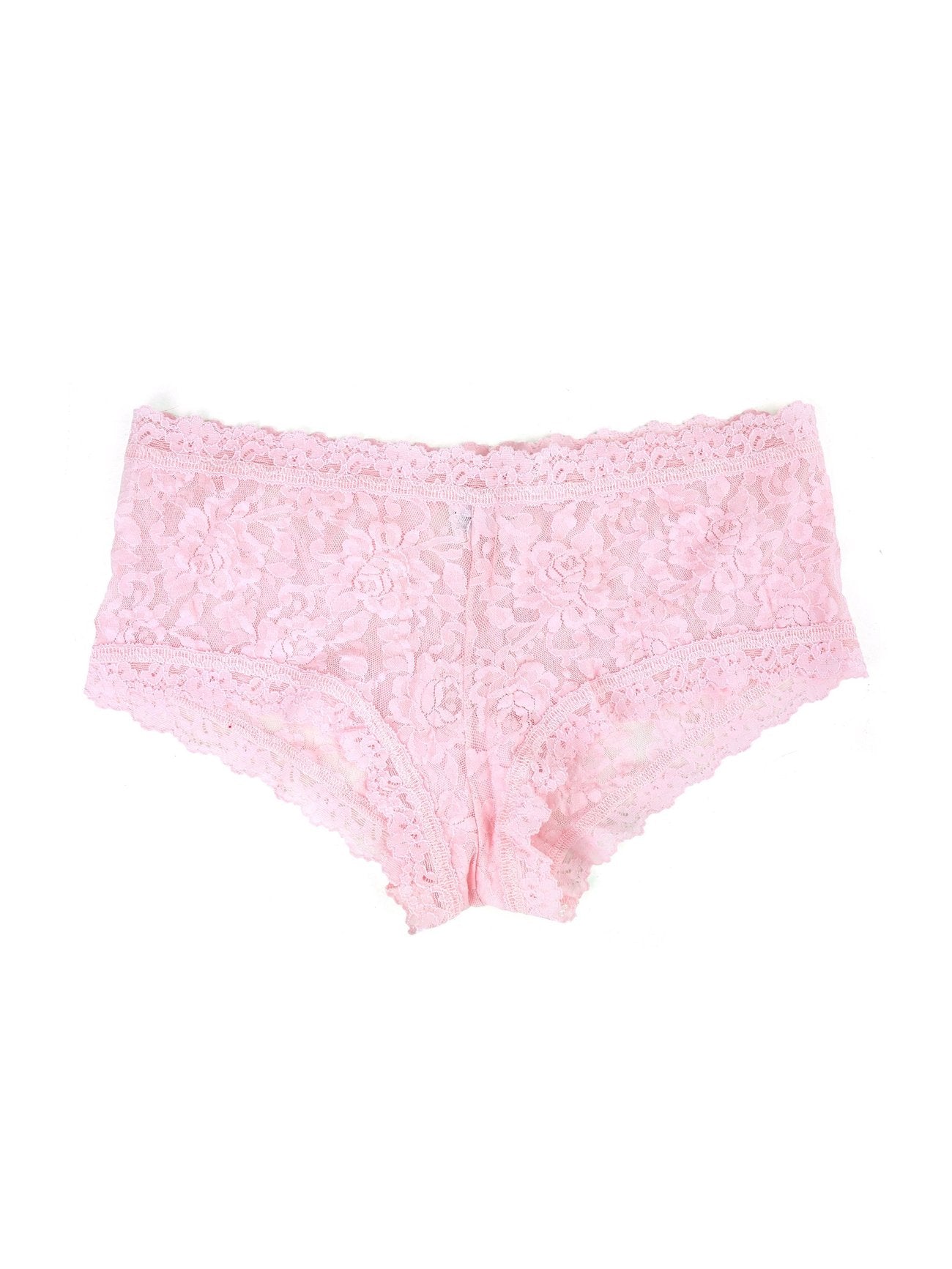 Signature Lace Boyshort - Bliss Pink