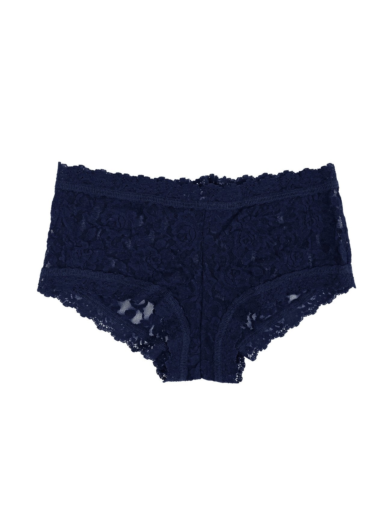 Signature Lace Boyshort - Navy