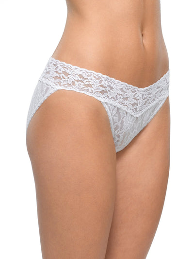 Signature Lace V-Kini - White