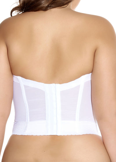 Bridal Lace Bustier- White