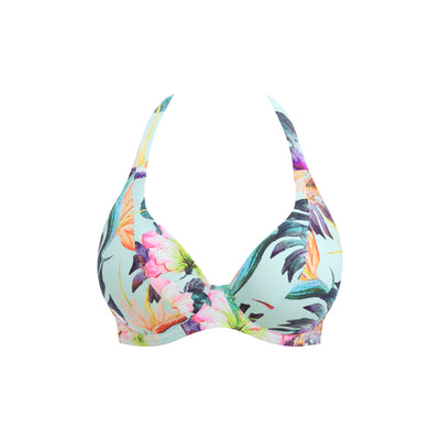 Paradiso Halter Bikini Top - Soft Mint