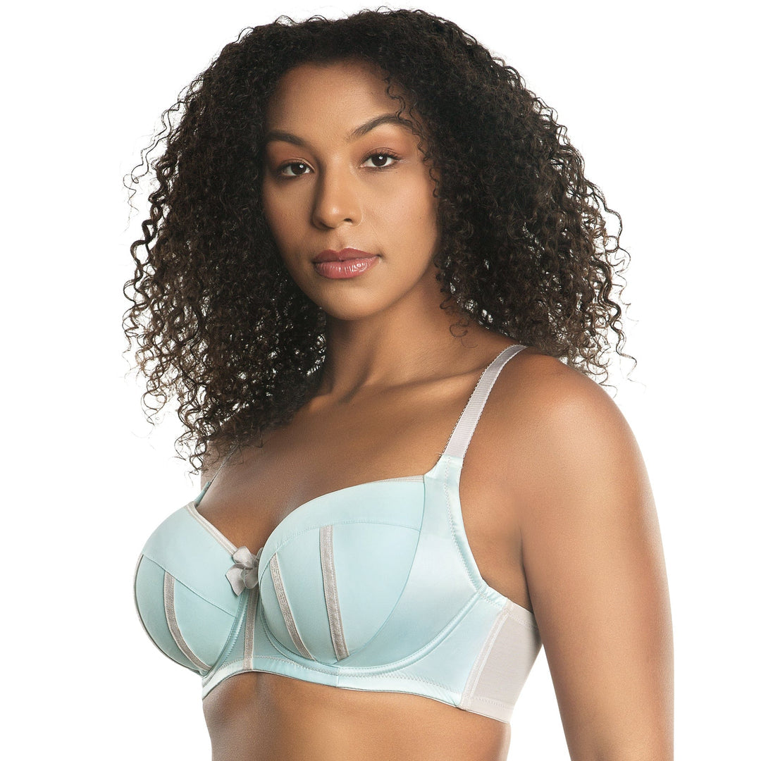 Charlotte Underwire Padded Bra- Seaglass Green