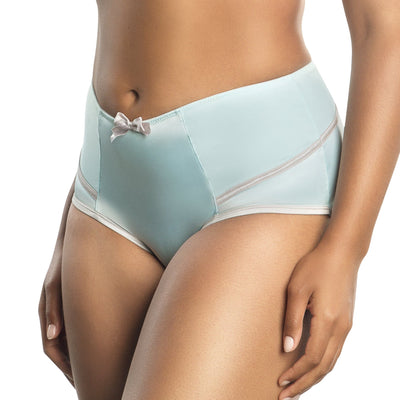 Charlotte High Waist Brief - Seaglass Green