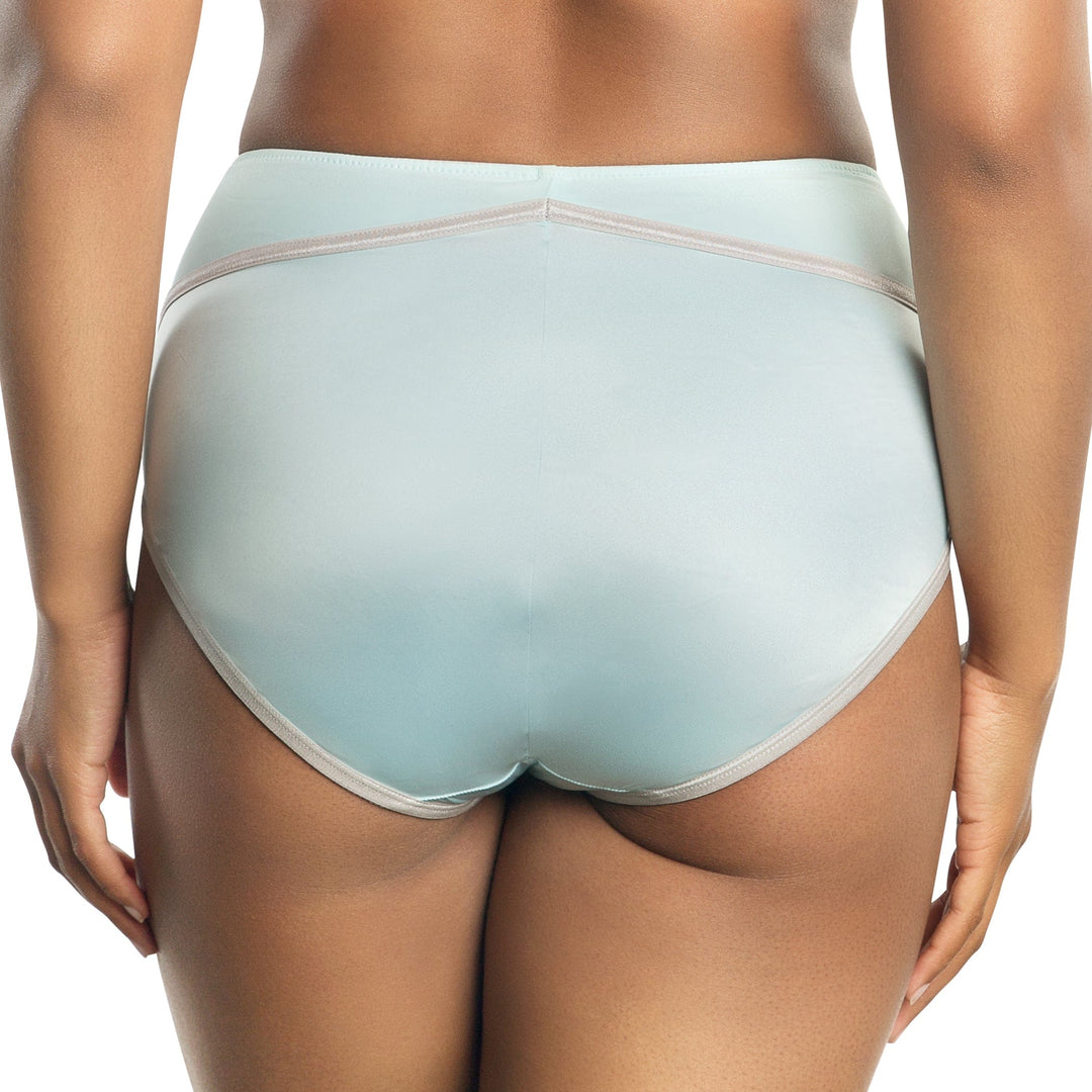 Charlotte High Waist Brief - Seaglass Green