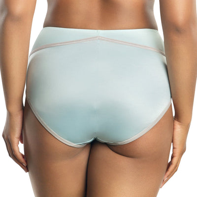 Charlotte High Waist Brief - Seaglass Green