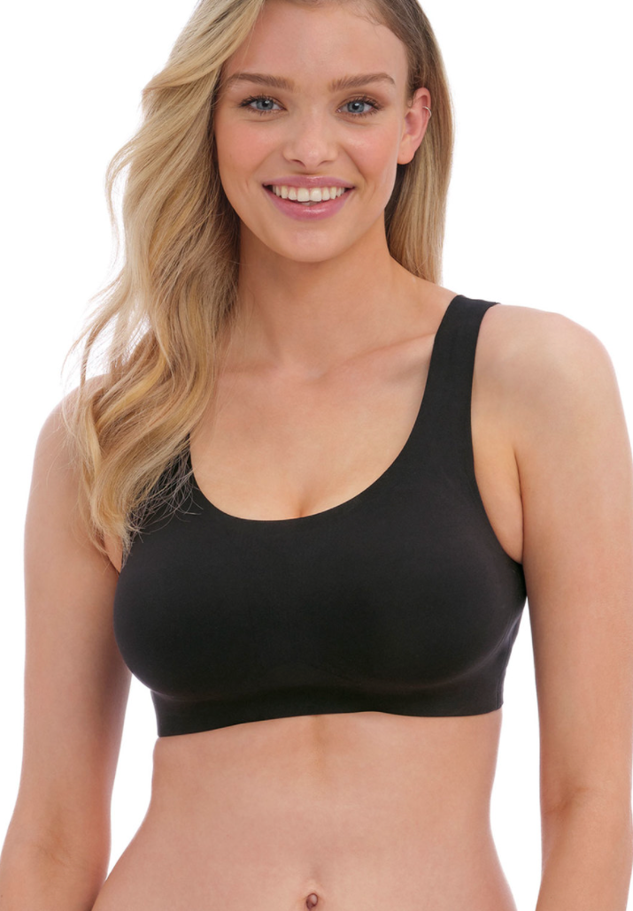 Smoothease Non-Wired Bralette - Black