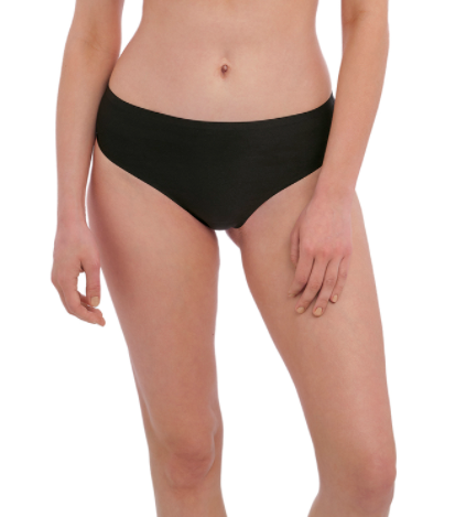 Smoothease Invisible Stretch Thong - Blaclk