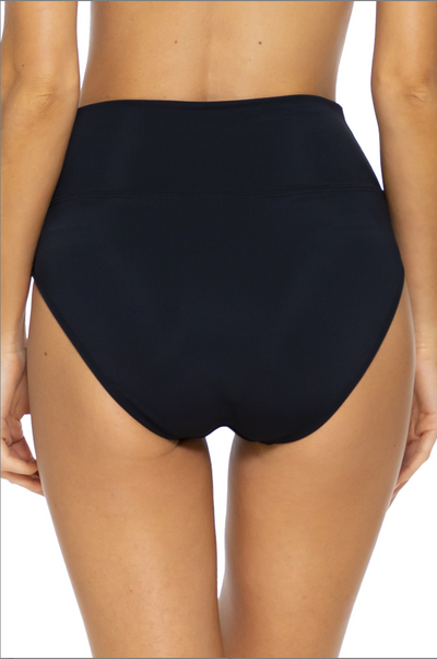 Hannah High-Waist Bottoms - Black