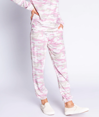 Peachy Party Band Pant - Oatmeal