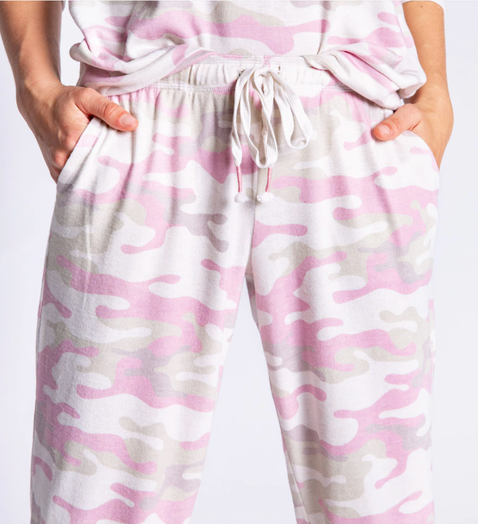 Peachy Party Band Pant - Oatmeal