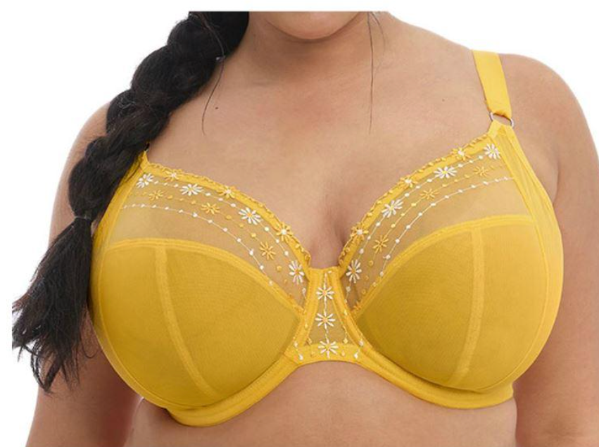 Matilda Plunge Bra - Yellow Daisy