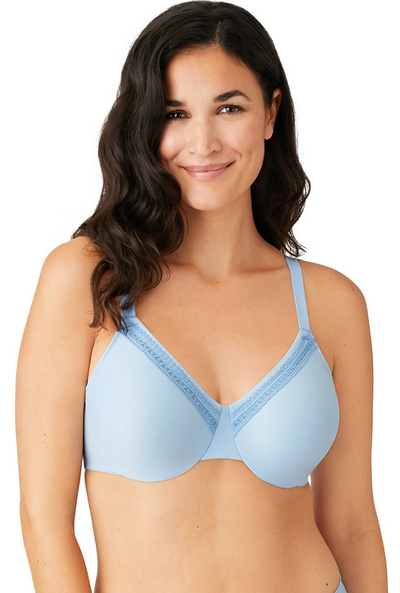 Perfect Primer Full Figure Underwire Bra - Chambray Blue