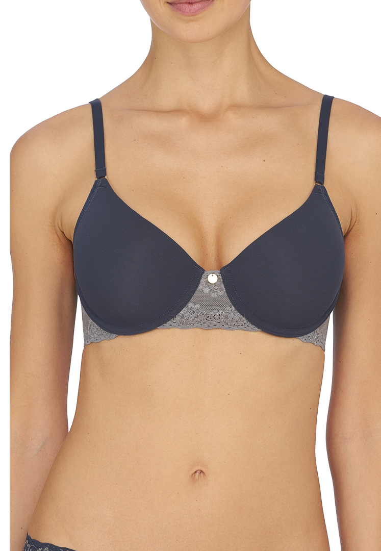 Bliss Perfection Contour Underwire Bra - Ash Navy/Anchor