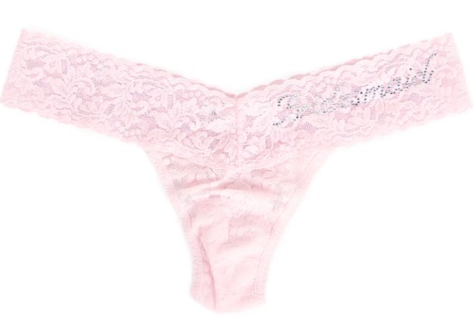 Bridesmaid Thong With Swarovski®  Crystals