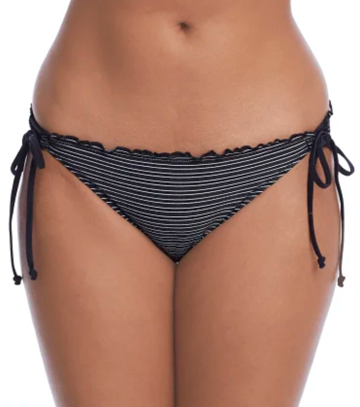 Ocean Calling Tie Side Bikini Brief - Black