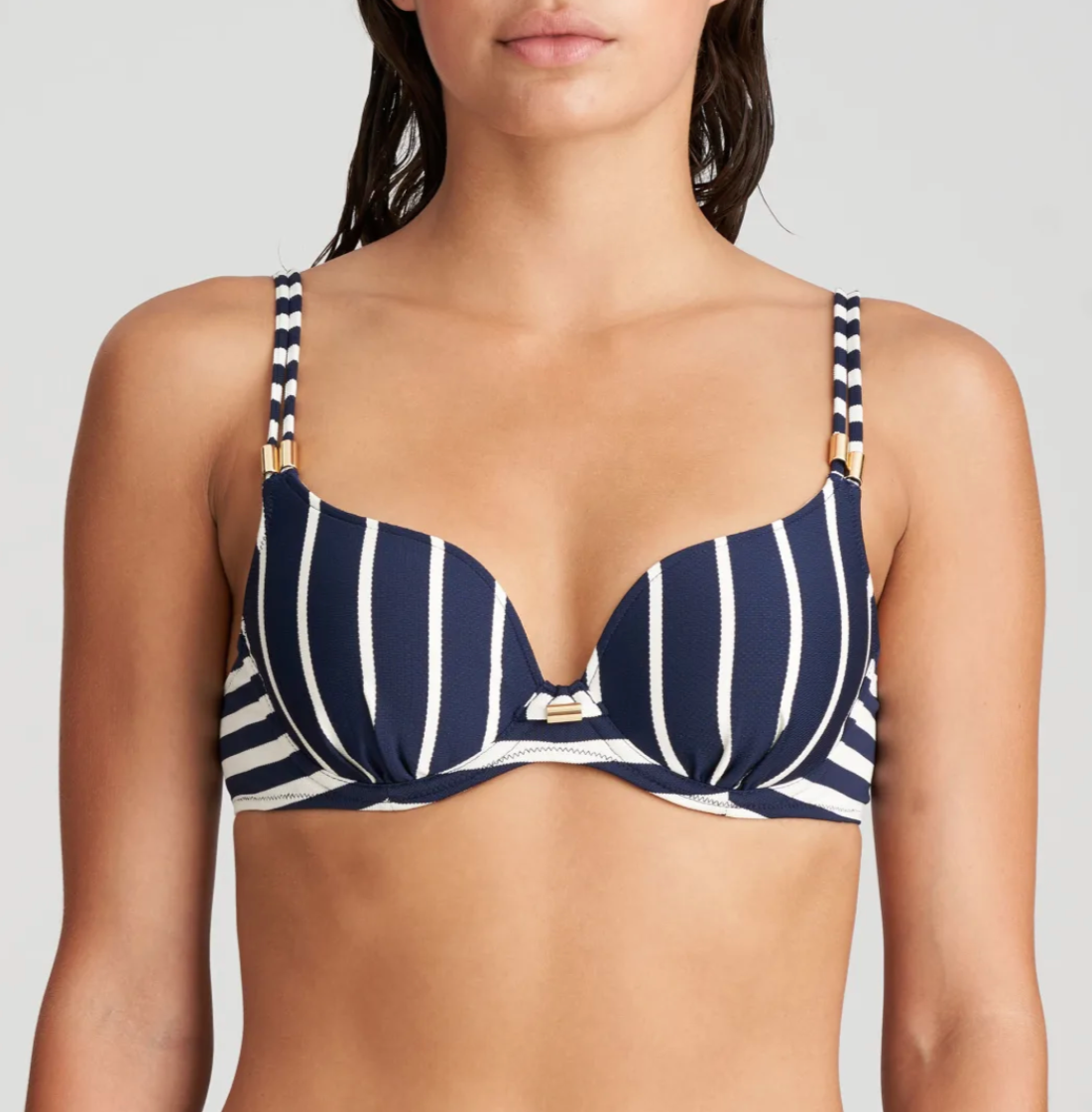 Marie Jo Swim Cadiz Padded Bikini Top Heartshape - Water Blue