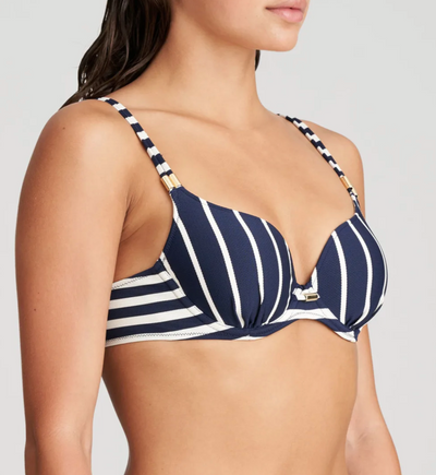 Marie Jo Swim Cadiz Padded Bikini Top Heartshape - Water Blue