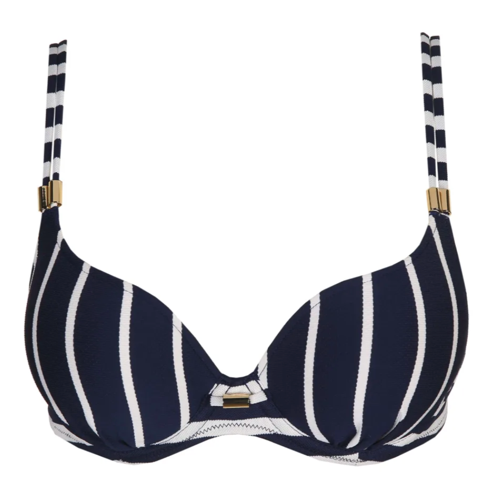 Marie Jo Swim Cadiz Padded Bikini Top Heartshape - Water Blue