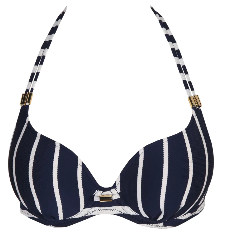 Marie Jo Swim Cadiz Padded Bikini Top Heartshape - Water Blue