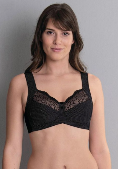 Orely Support Soft Cup Bra - Black