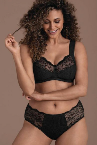 Orely Support Soft Cup Bra - Black