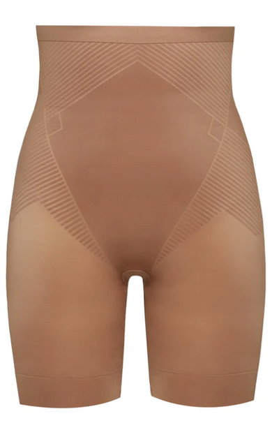 Thinstincts® 2.0 High-Waist Midthigh Shaper - Cafe Au Lait