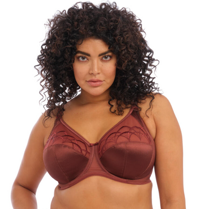 Cate Full Cup Banded Bra - Dark Copper
