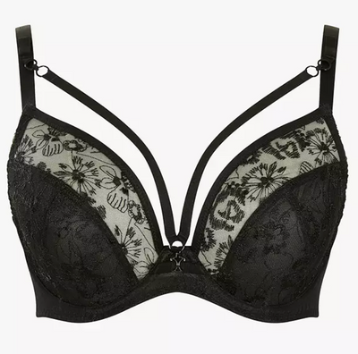 Yasmin Plunge Bra - Noir