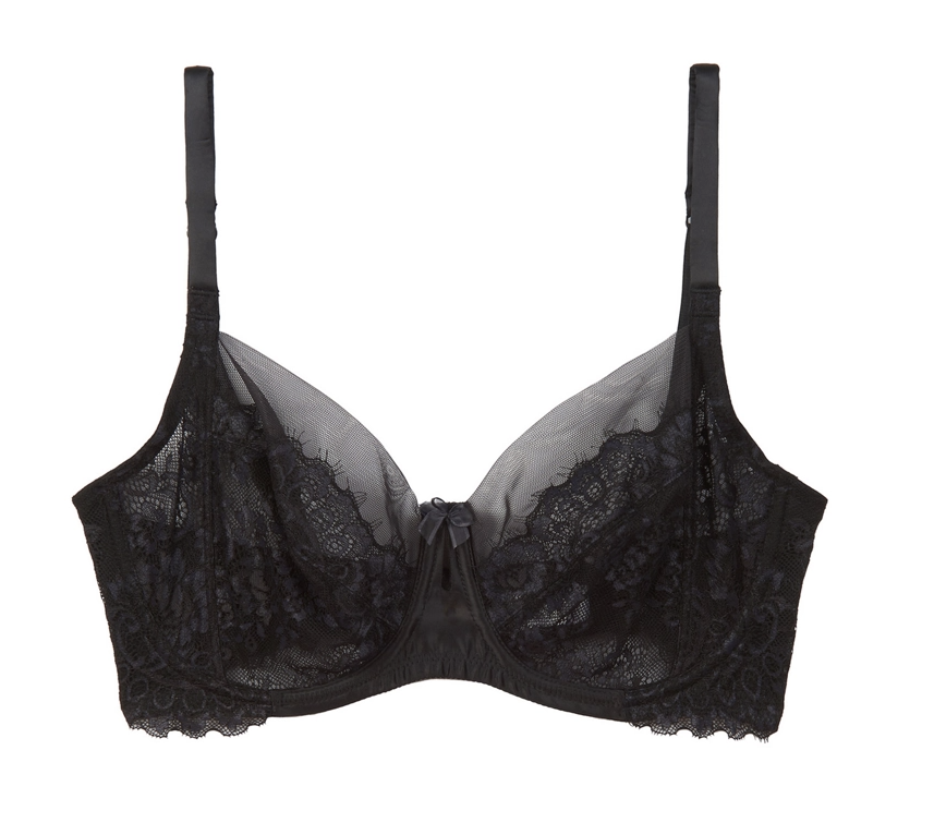 Center Stage Underwire Bra - Black/Graphite