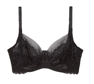Center Stage Underwire Bra - Black/Graphite