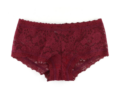 Daily Lace™  Boyshort - Lipstick