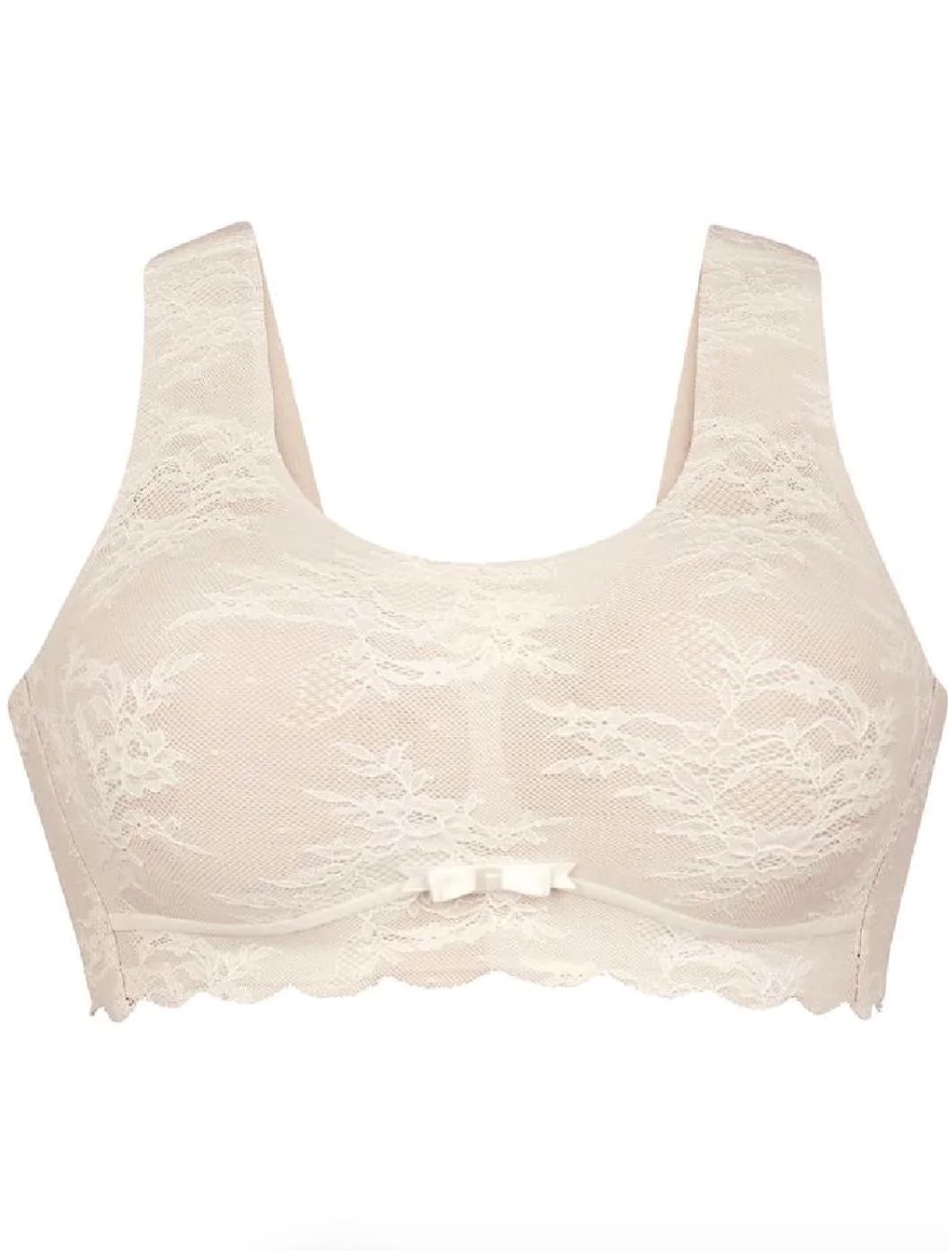 Essentials Lace Bralette - Crystal
