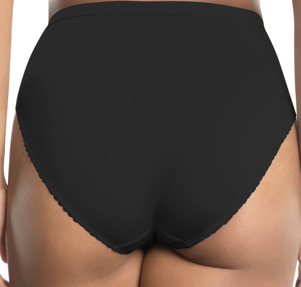 Micro Dressy French Cut Panty - Black