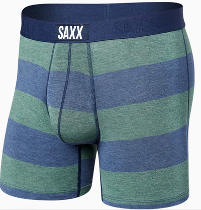 Vibe Super Soft Boxer - Blue/Green Ombre Rugby