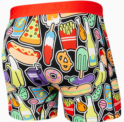 Vibe Super Soft Boxer -  Sticker Snacks- Multi