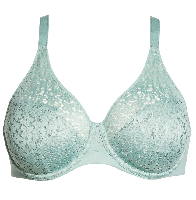 Norah Comfort Underwire Bra - Laurel Green