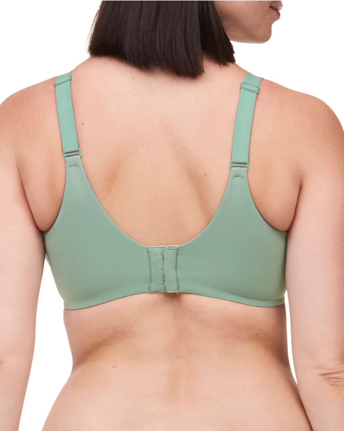 Norah Comfort Underwire Bra - Laurel Green