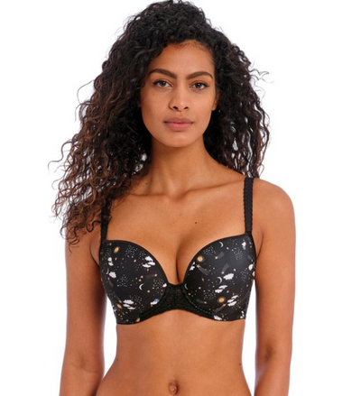 Daydreaming Underwire Moulded Plunge T-Shirt Bra - Celestial